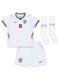 Otroške Nogometnih dresov Anglija Kobbie Mainoo #16 Domači SP 2026 Kratki rokavi (+ hlače)